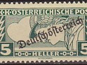 Austria 1917 Mercurio 5 H Verde Scott QE6. Austria qe6. Subida por susofe